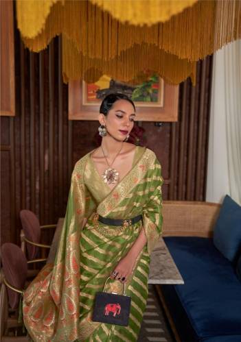 KAHANA ORGANZA BY RAJTEX WEAVING SAREE EXPORTER IN INDIA